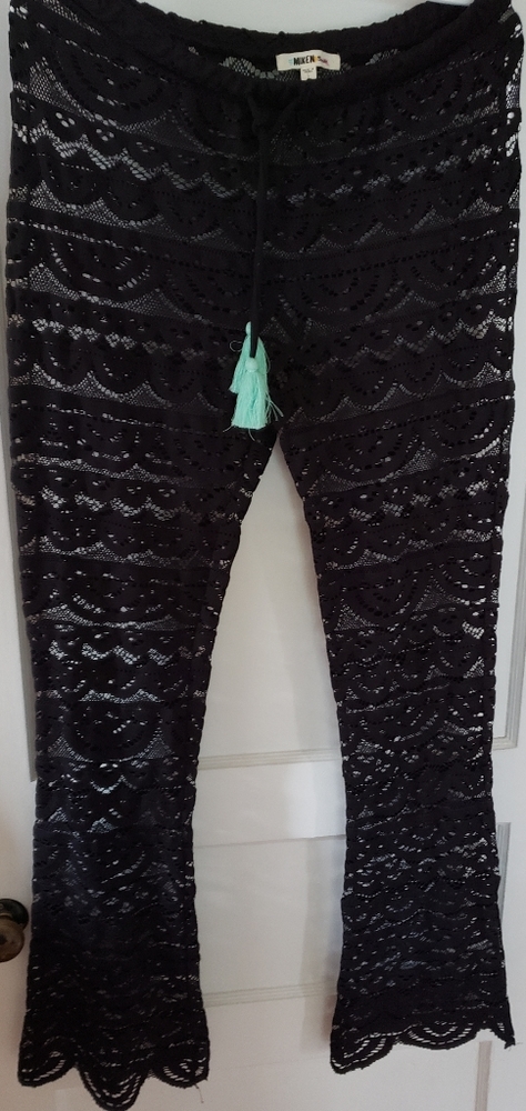 Miken Swim Cover Up Lace Pants